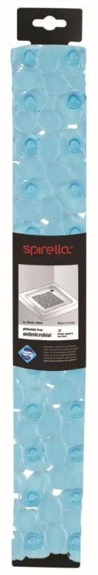 Spirella Antypoślizgowa mata prysznicowa RIVERSTONE, niebieska, 54 x 54 cm