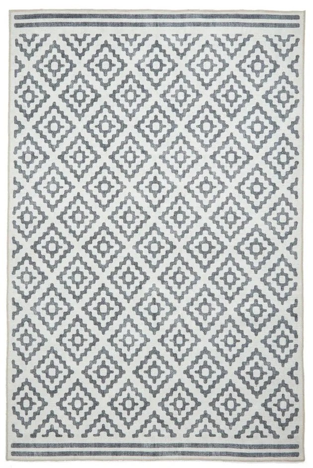 Szary dywan odpowiedni do prania 61x120 cm Coral Grey – Think Rugs