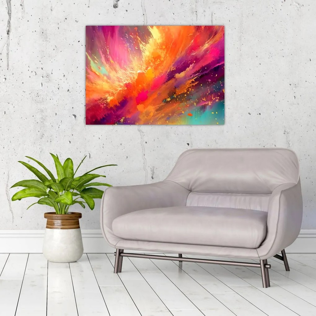 Obraz - Dynamiczna abstrakcja (70x50 cm)