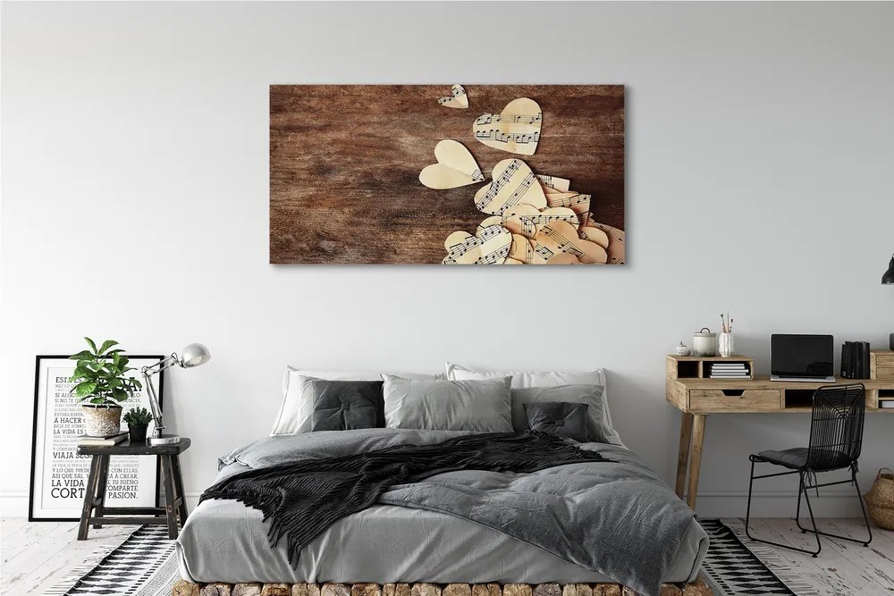 Zdjęcie na płótnie Muzyka Płynąca Z Serca