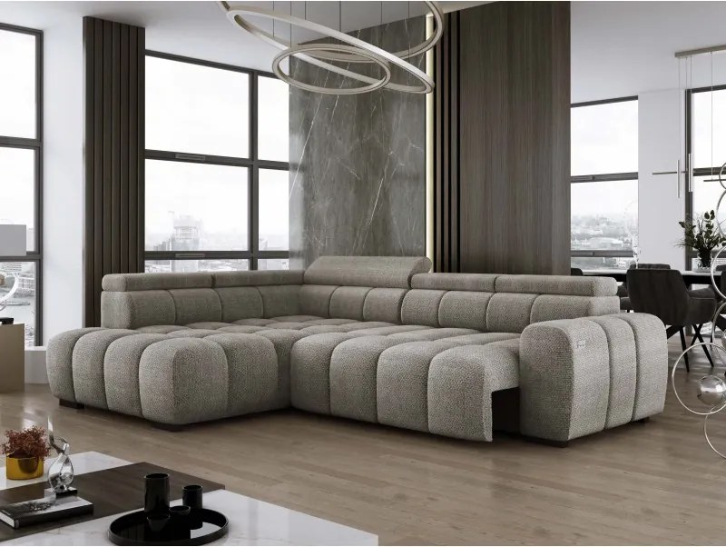 Narożnik BULL L Lewostronny z Elektryczną Regulacją EDEN 07 WERSAL