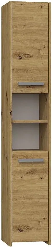 Szafka łazienkowa Boleris 2X - dąb artisan