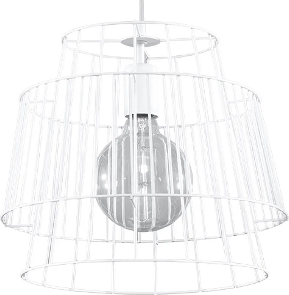 Lampa wisząca GATE biała