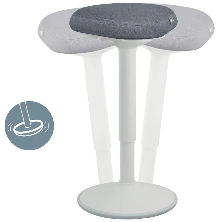 Ergonomiczny stołek balansujący do opierania się podczas stania Ergo – Leitz