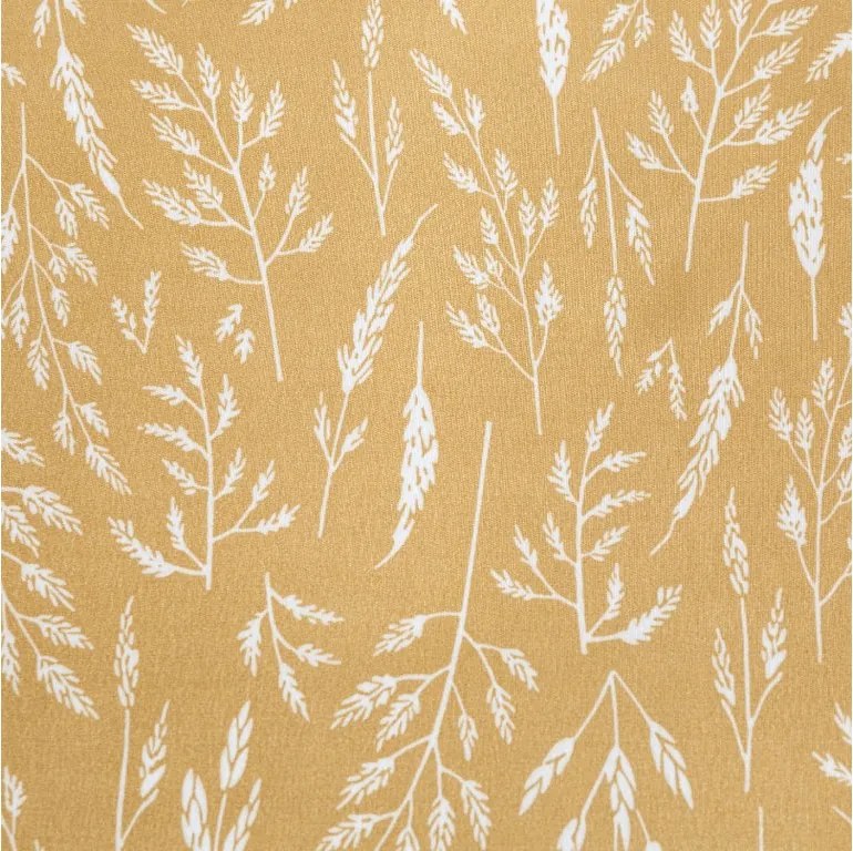 Poszewka na poduszkę z mikroflanelu KOSTAR 40x50 cm, żółta