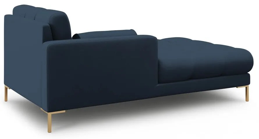 Niebieski szezlong (lewostronny) Bali – Cosmopolitan Design
