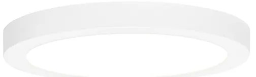 Zewnetrzna Wpuszczany lub natynkowy reflektor biały 22 cm w komplecie z LED 3-stopniowy ściemniacz do ciepłego światła - Trans Nowoczesny Oswietlenie zewnetrzne