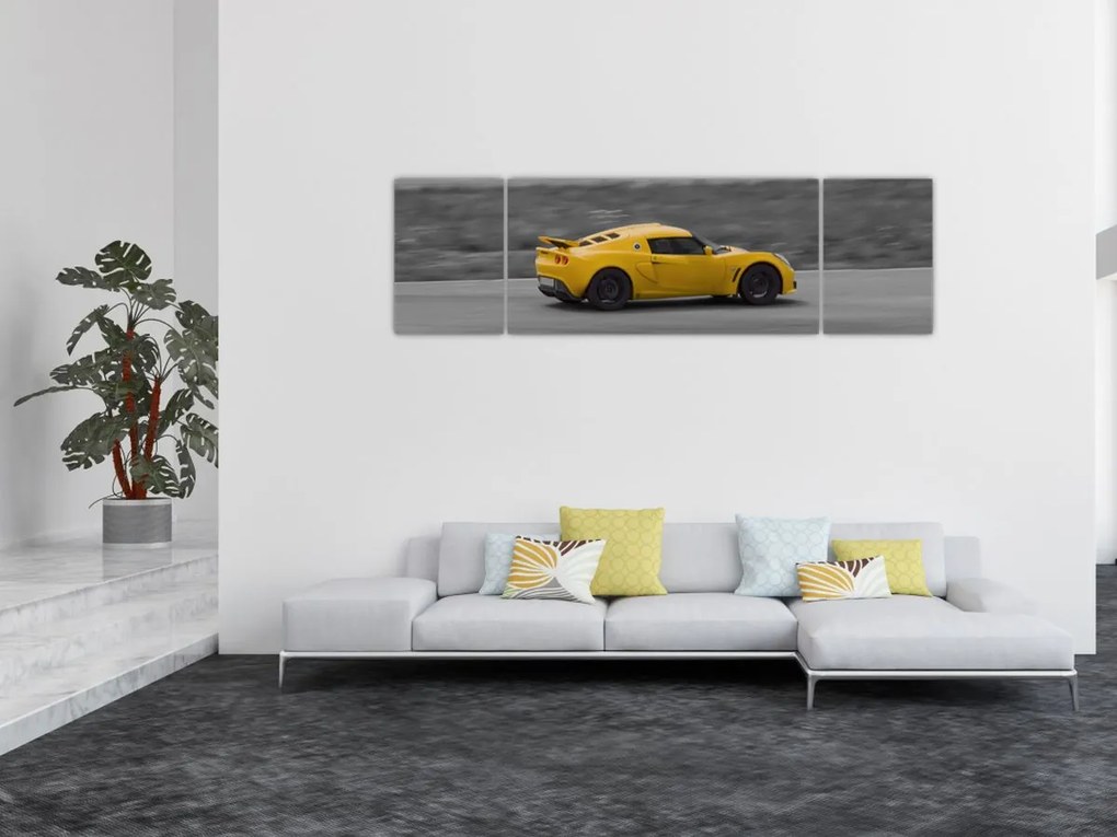 Obraz - Szybki samochód (170x50 cm)