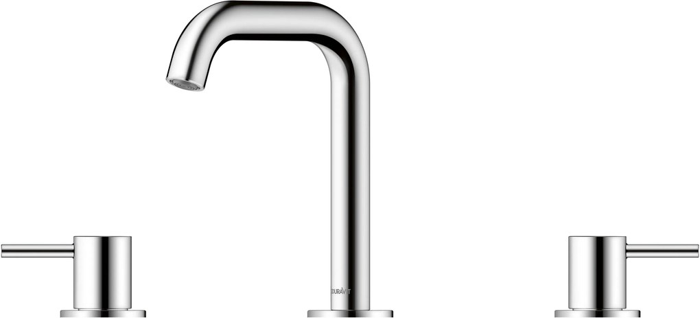 Duravit Circle 3-otworowa bateria umywalkowa Chrom