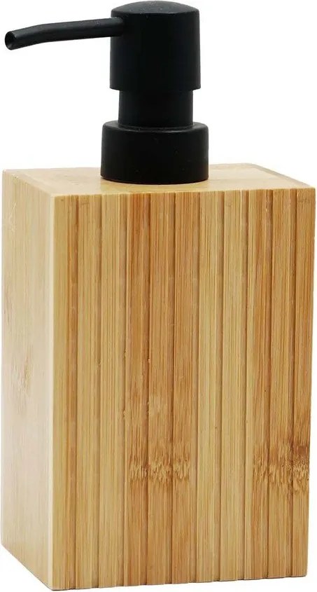 Bambusowy dozownik do mydła w naturalnym kolorze Hanoi – douceur d'intérieur