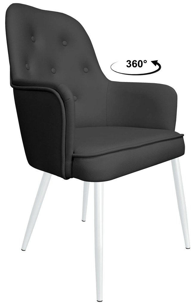 Krzesło obrotowe SARA noga biała Vega99