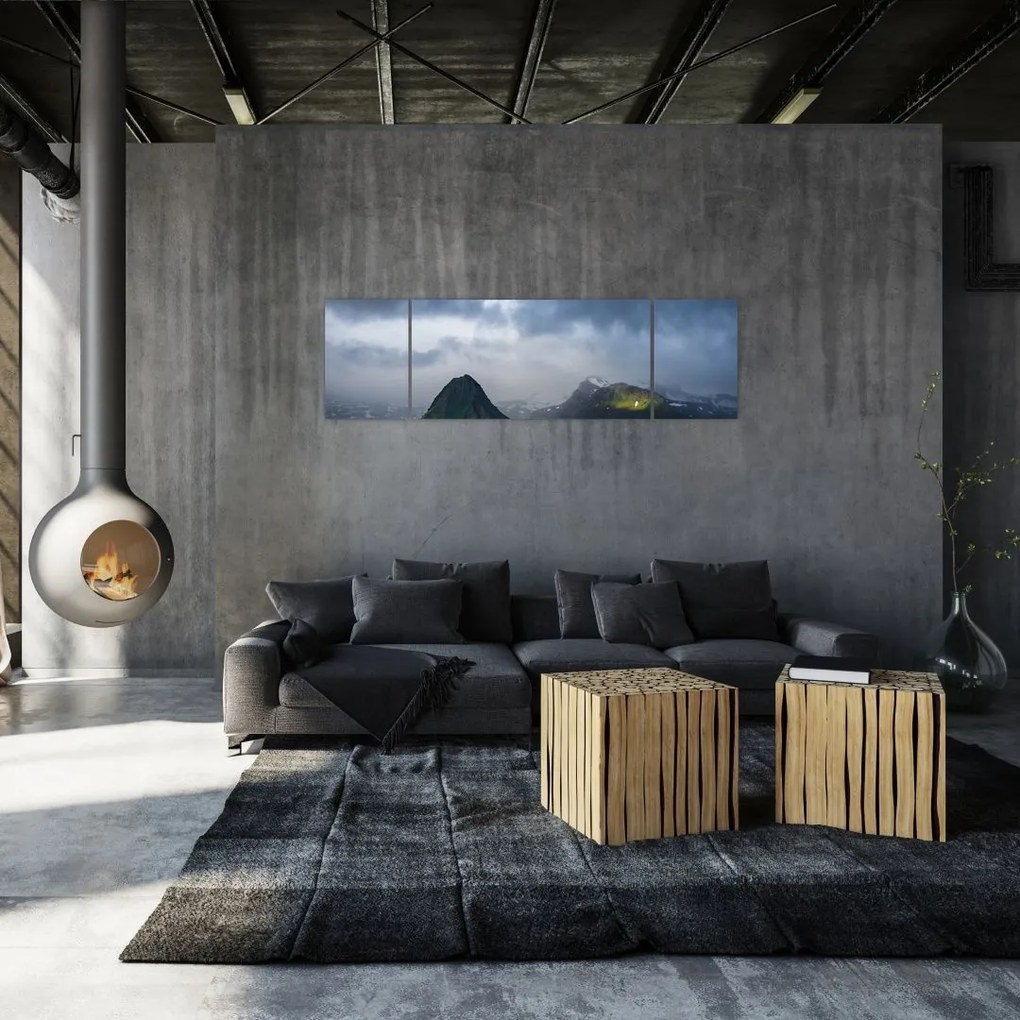 Obraz gór (170x50 cm)