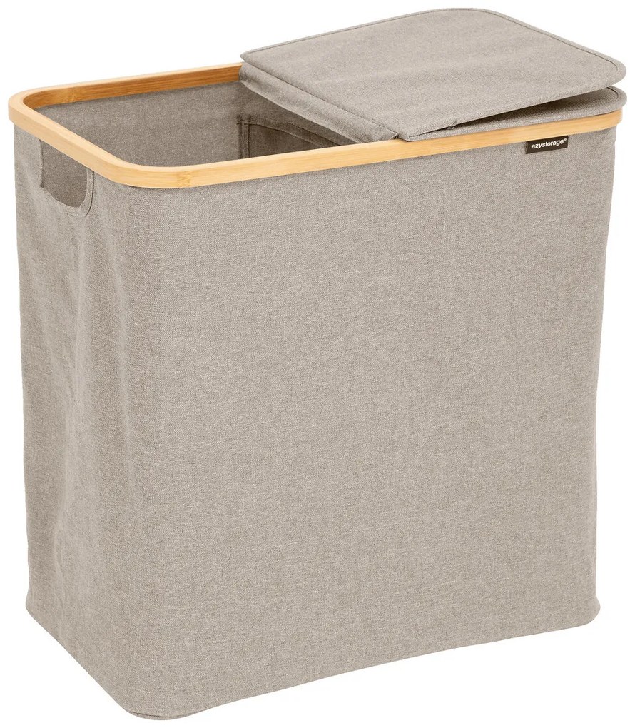 Kosz na pranie dwukomorowy TIDY, 80 l