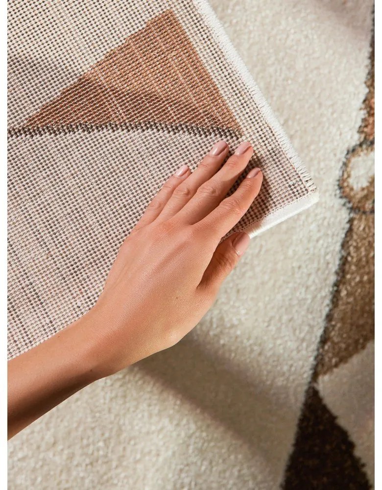 Kremowy dywan dziecięcy 160x230 cm Walk like an Elephant Rainbow Party – Villeroy&amp;Boch