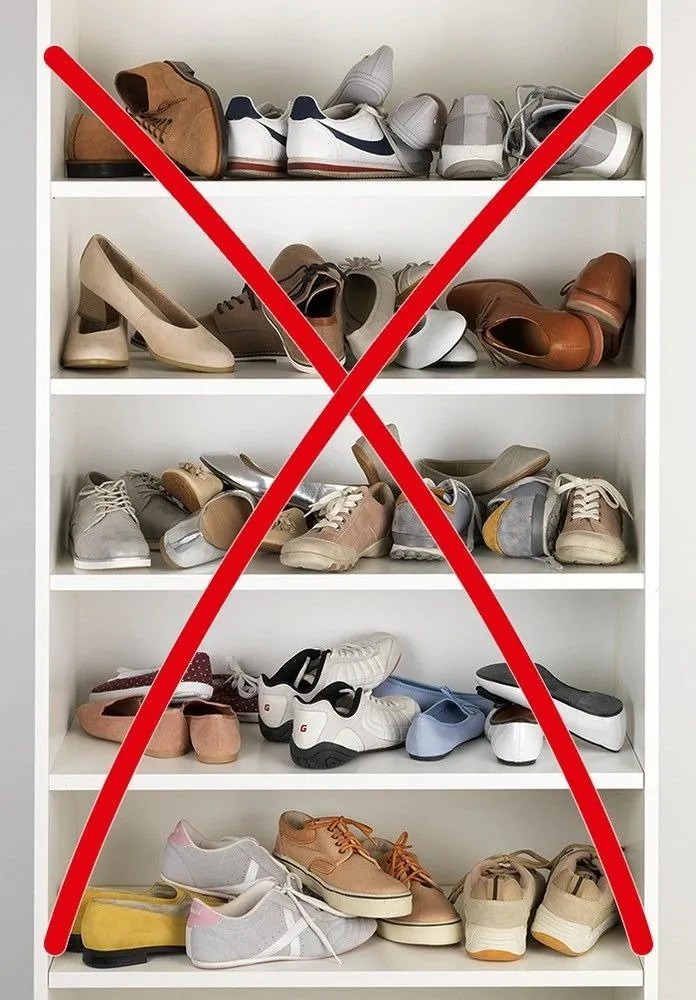 Organizer na buty, 4 sztuki w komplecie
