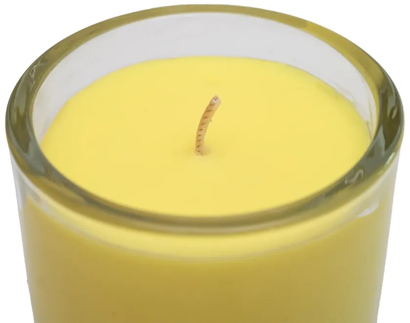 Świeca w szkle MINNESOTA POPCORN YELLOW 9 cm żółta
