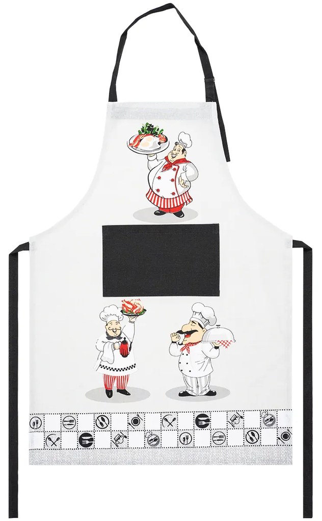 Home Elements Fartuch Kucharz, 60 x 80  cm