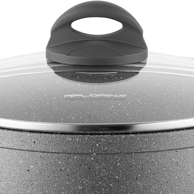 Florina Aluminiowy garnek Lava 1,5 l, 18 cm, śred. 18 cm