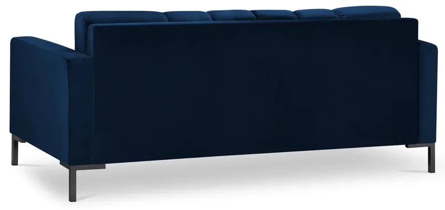 Ciemnoniebieska aksamitna sofa Cosmopolitan Design Bali