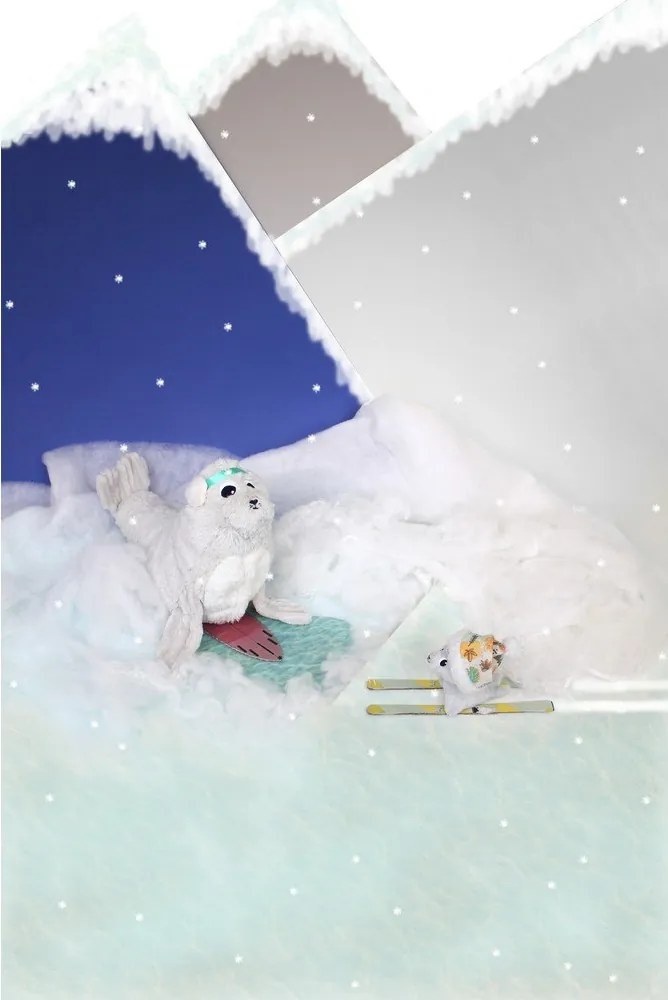 Zabawki pluszowe zestaw 2 szt. Ptipotos Ploufou – Les Deglingos