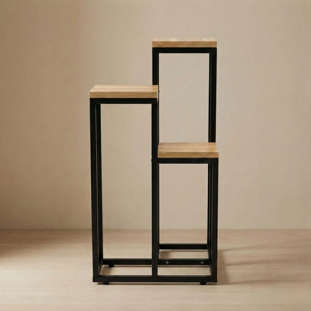 Kwietnik stojący wysoki BIOS na 3 kwiaty, 34 x 34 x 67 cm