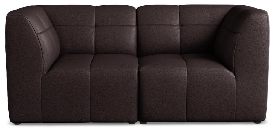 Ciemnofioletowa sofa z imitacji skóry 180 cm Aloha – Makamii
