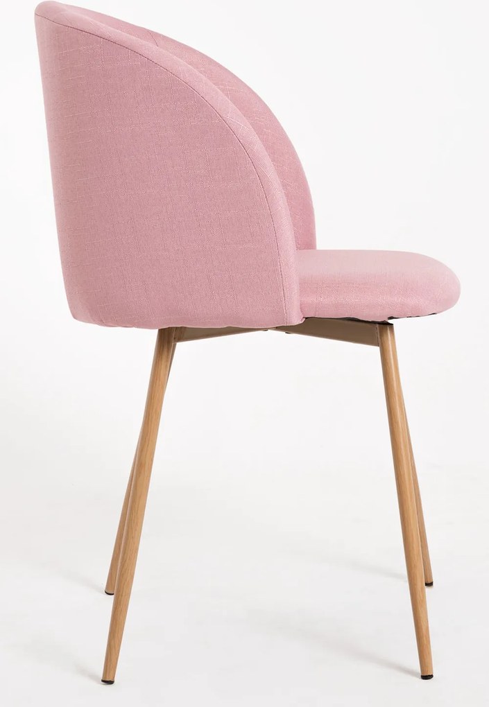 Krzeso z aksamitnej tkaniny