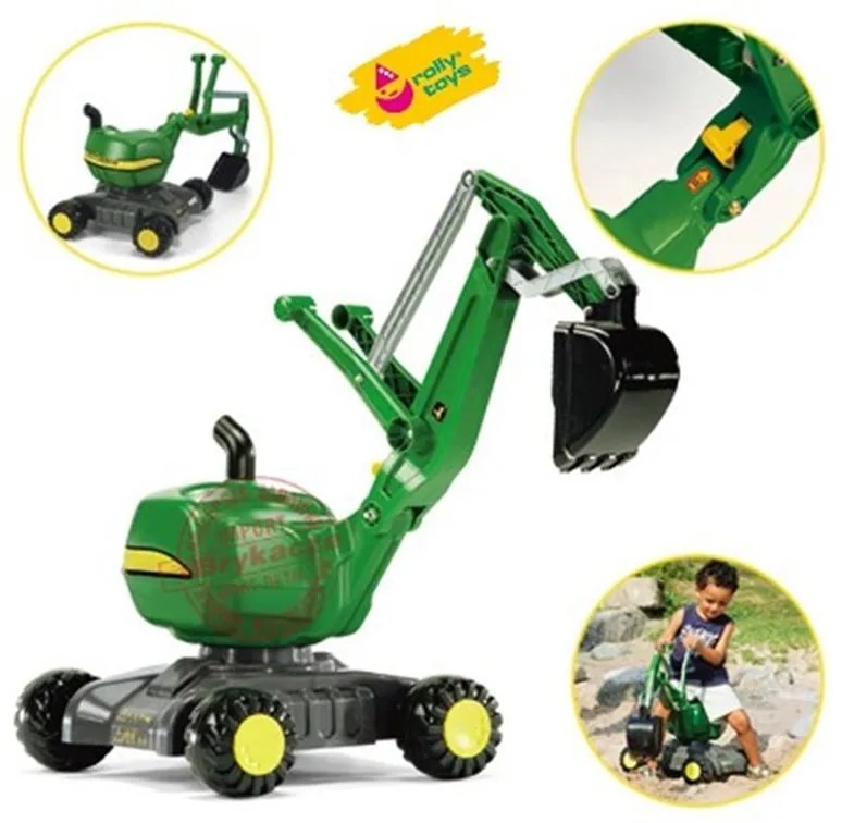 Rolly toys rollydigger koparka samobieżna john deere