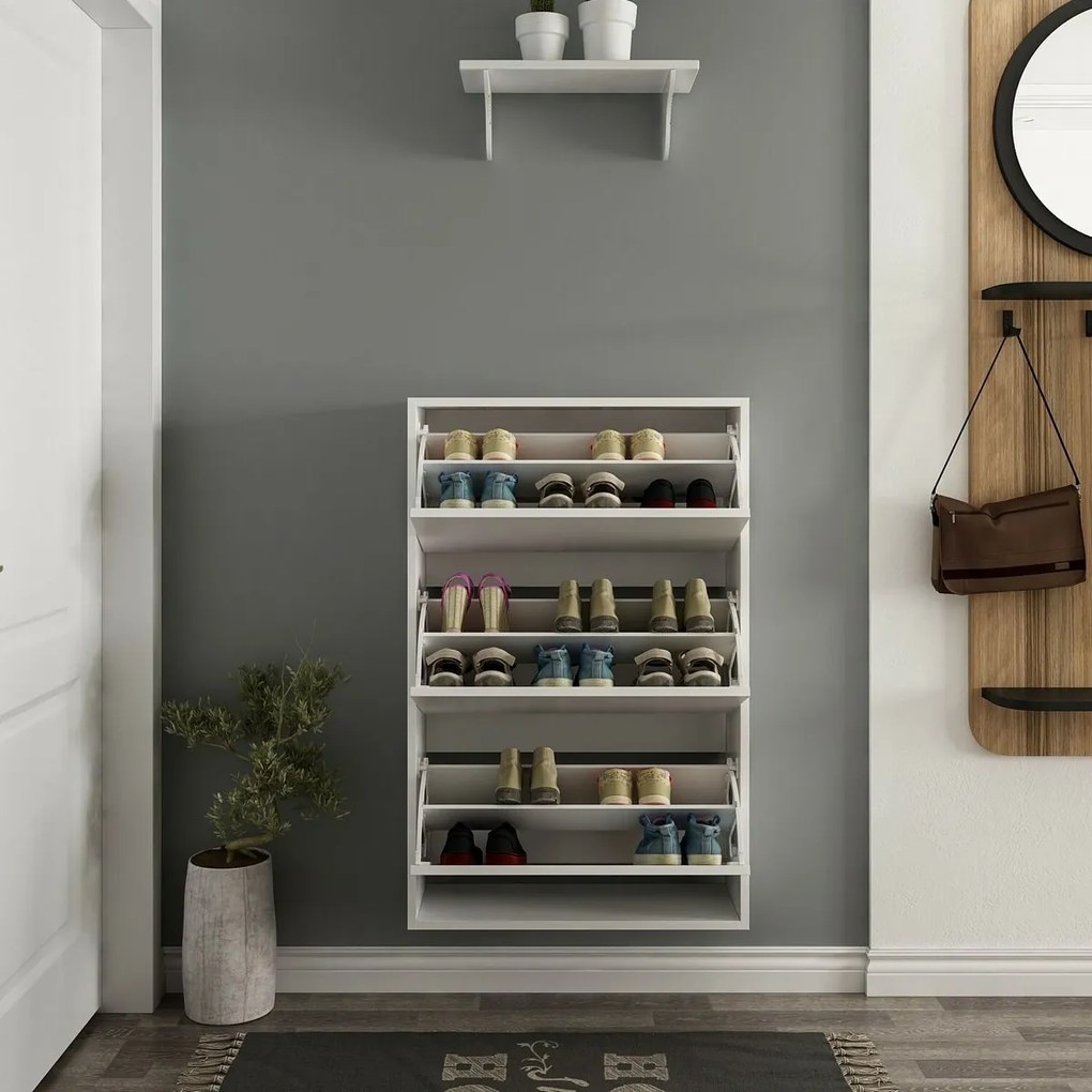 Szafka na buty Lupa White