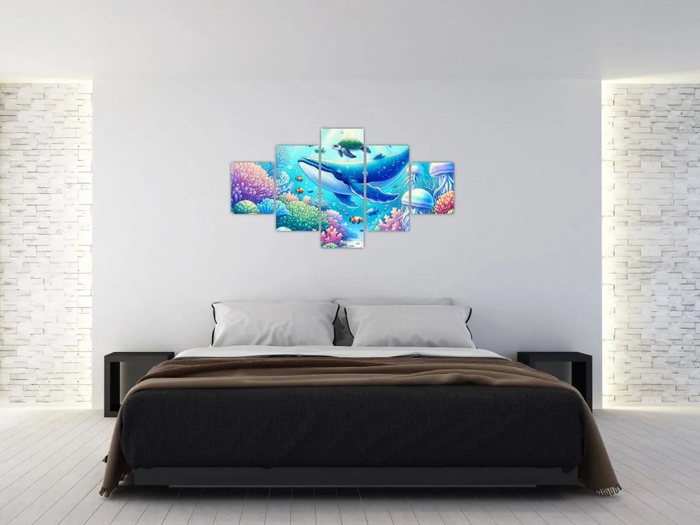 Obraz – Podwodny świat (125x70 cm)