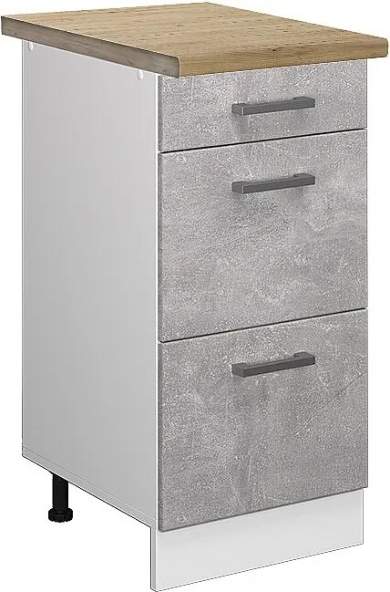Szafka dolna do kuchni beton 40x60x81.6 r-line