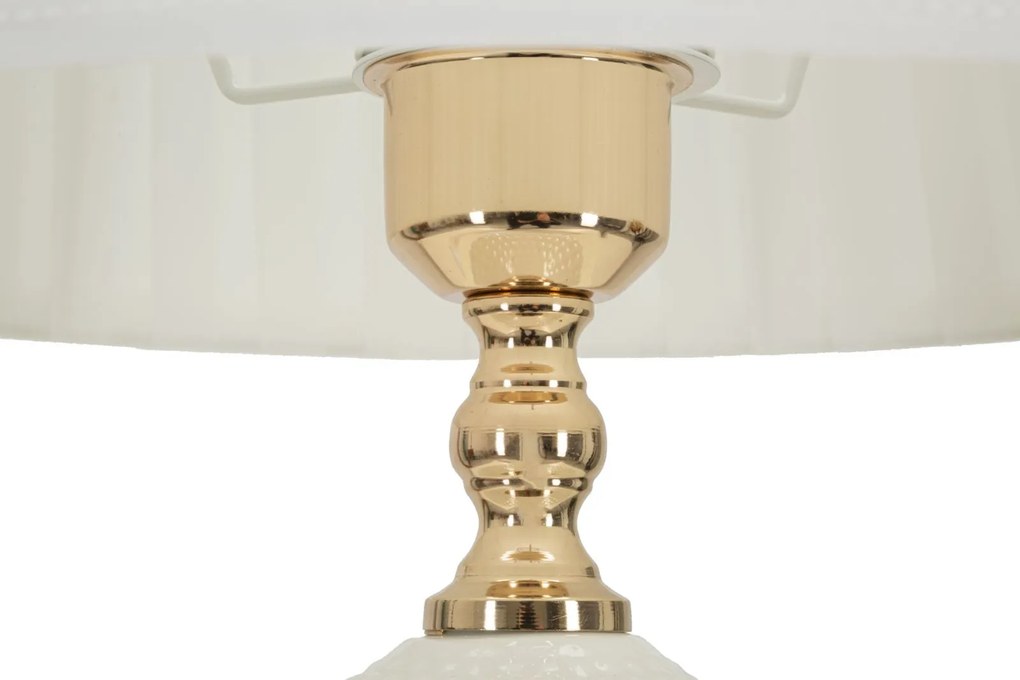 Lampa stołowa z ozdobną bazą CASERTA, 57 cm