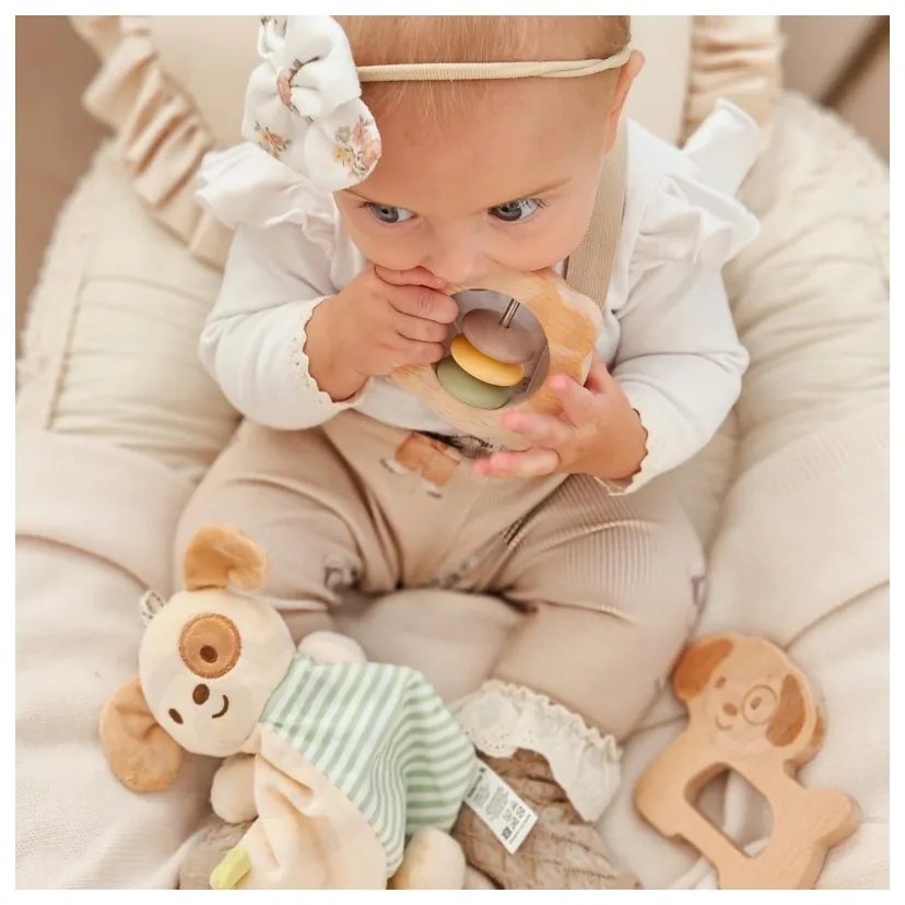 Tooky toy zestaw upominkowy szczeniaczek grzechotka