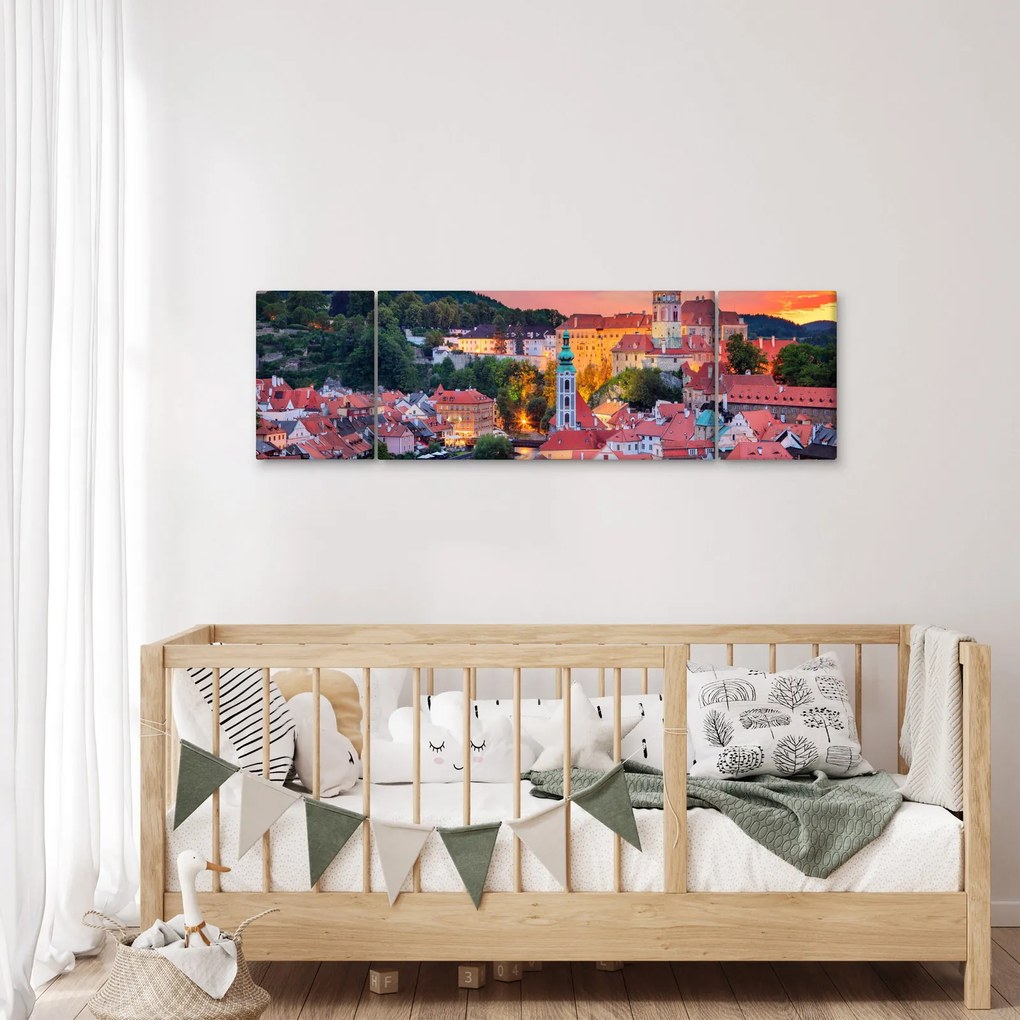 Obraz - Český Krumlov (170x50 cm)