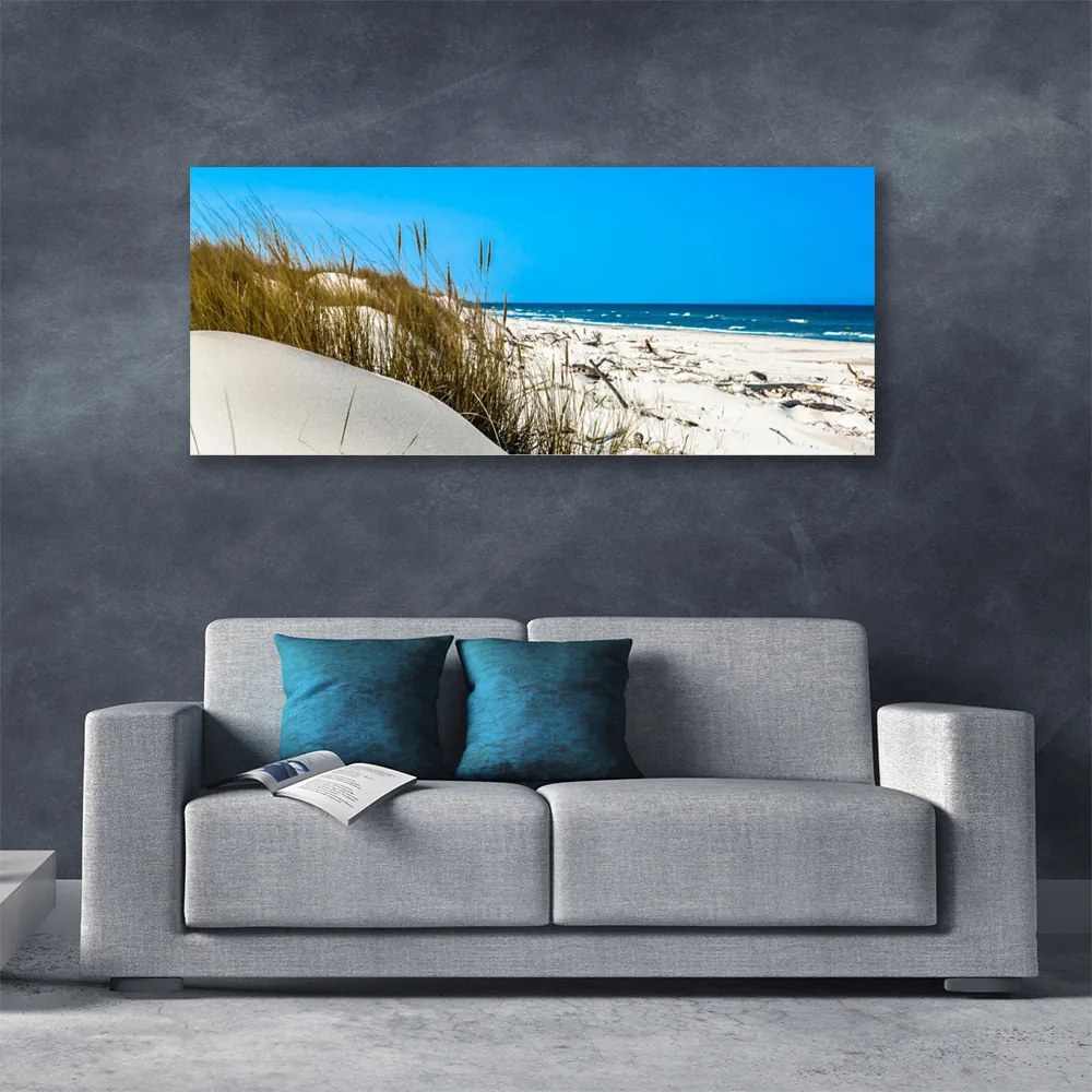 Obraz na płótnie Puste Wybrzeże z Widokiem na Morze