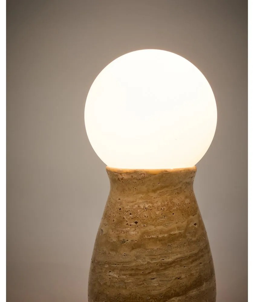 Beżowa lampa stołowa (wysokość 31,5 cm) Okeni – Kave Home