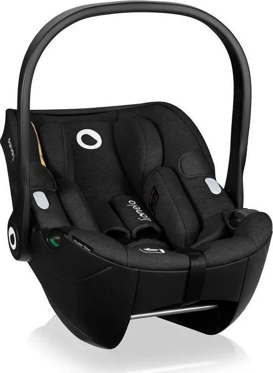 Lionelo - Fotelik samochodowy MOXIE i-Size 40-87 cm Black Onyx