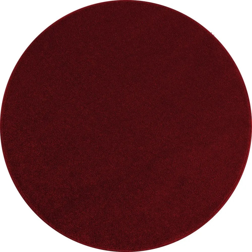 Bordowy okrągły dywan ø 120 cm Ata – Ayyildiz Carpets
