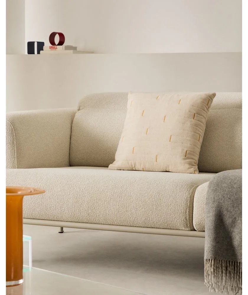 Poszewka na poduszkę z mieszanki lnu 45x45 cm Blaina – Kave Home