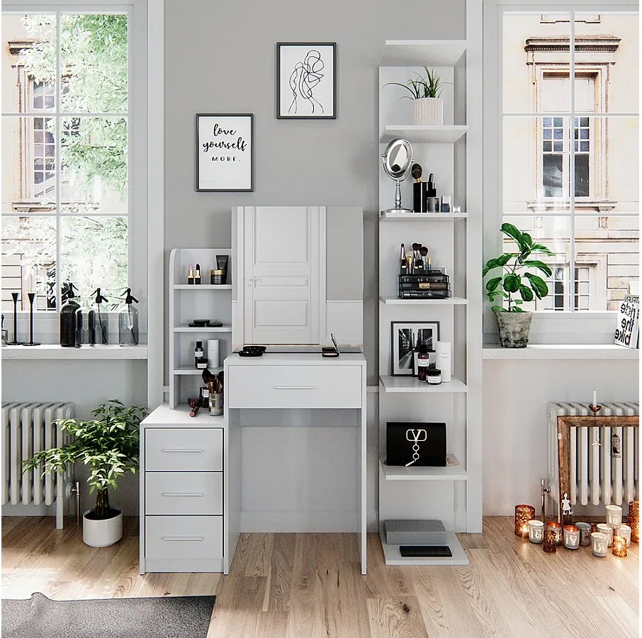 Stolik do przebierania biały 36x80x131.6 conrada