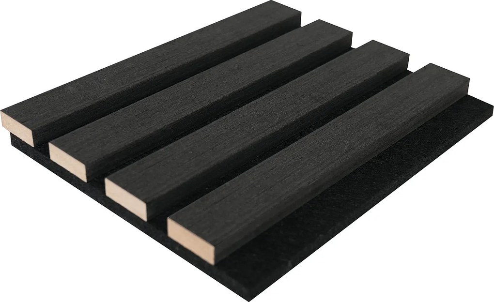 Panel ścienny akustyczny - Antracytowy - Opakowanie 3,12 m² - Zestaw 2 sztuk - PENCIA