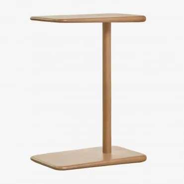 Szafka Nocna 40x25 Cm Z Drewna Tinsley Drewno Mango - Sklum