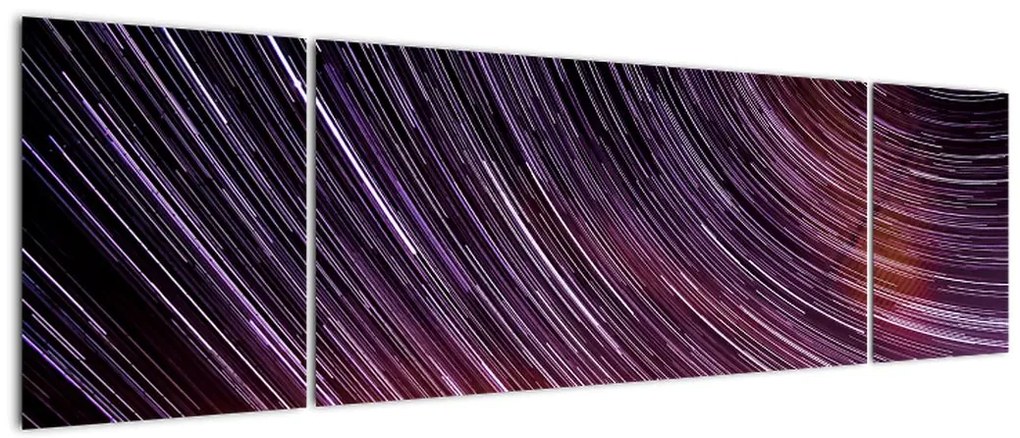 Obraz rozmytych gwiazd na niebie (170x50 cm)