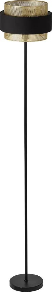 Osram - Lampa stojąca DECOR HORNET 1xE27/10W/230V czarna/złota