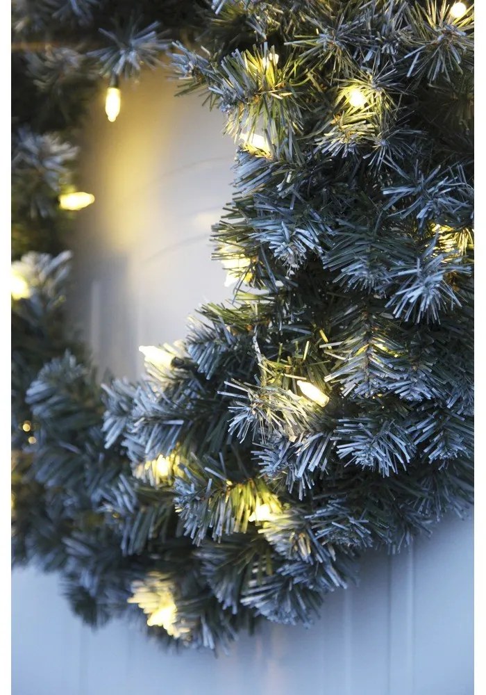 Świecący wieniec LED Star Trading Wreath, ⌀ 50 cm
