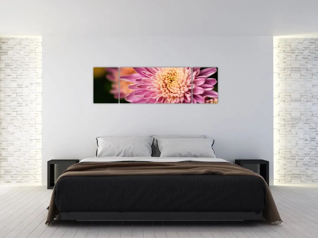 Szczegółowy obraz kwiatu (170x50 cm)