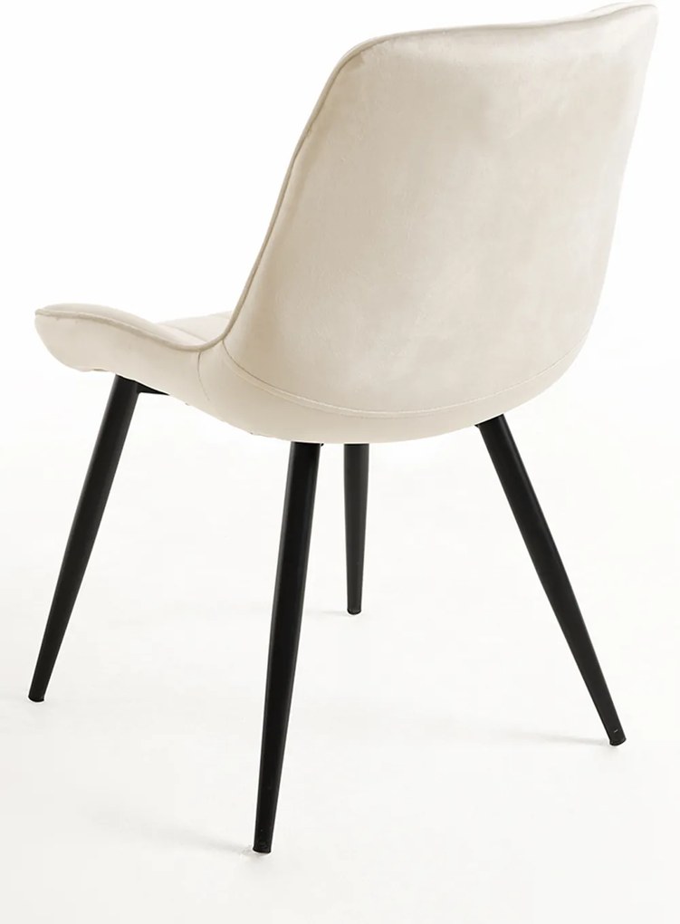 Zestaw 6 Krzese Lene Aksamitne