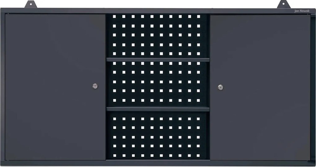 Wisząca szafka na narzędzia Ben 120x20x60 cm, antracyt