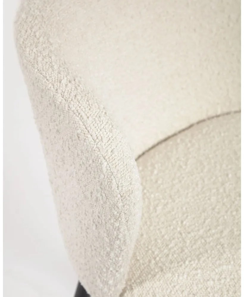 Biały hoker (wysokość siedziska 65 cm) Ciselia – Kave Home