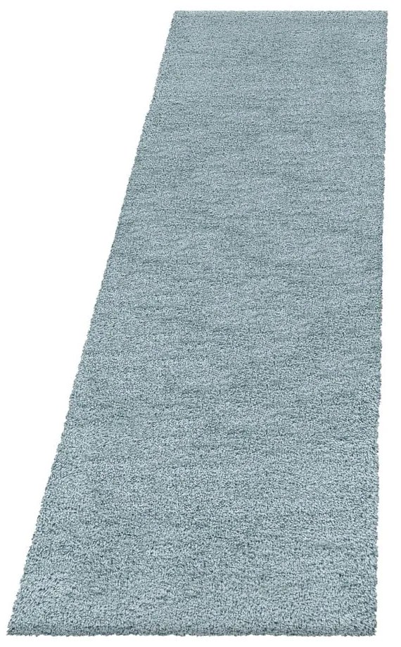 Niebieski chodnik 80x250 cm Fluffy – Ayyildiz Carpets